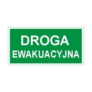 Znak 11 Droga Ewakuacyjna 300x150 PF