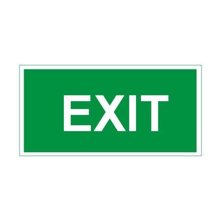 Znak 11 EXIT 300x150 PF