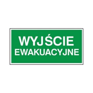 Znak 11 Wyjście Ewakuacyjne 300x150 FF