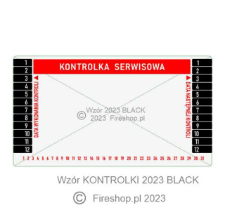 Kontrolka serwisowa 2023 Black 04FS