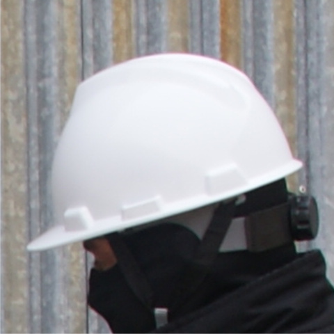 Hełm ochronny kask VIKING biały pokręt/tekst