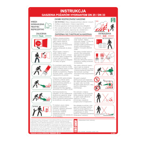 Instrukcja obsługi hydrantu DN25/33 półsztywny PB