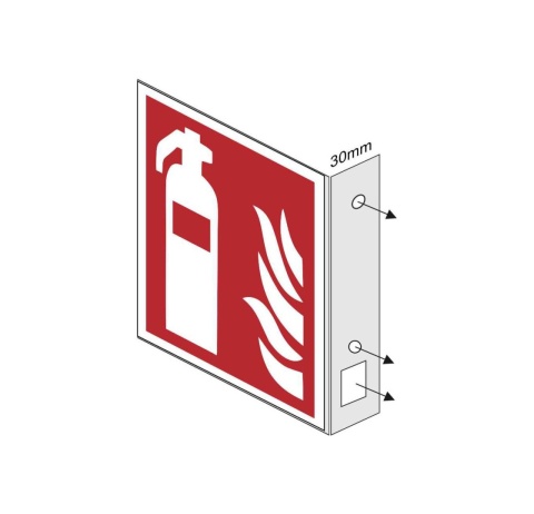 Wysięgnik do znaków 3D L 200x200mm PCV