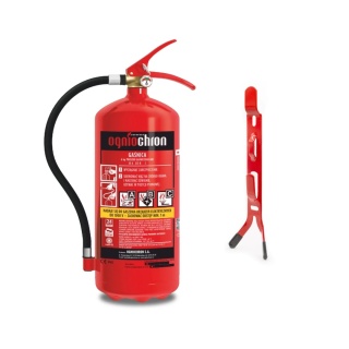 Gaśnica proszkowa GP- 6x ABC /OGNIOCHRON + wieszak