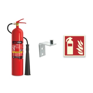 Gaśnica śniegowa GS-5xUDT Ogniochoron +wieszak HAK+znak