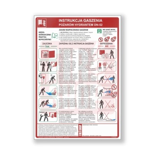 Instrukcja PPOZ gaszenia pożarów za pomocą hyd. 52