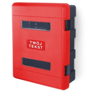 Szafka z tworzywa DUAL RED 616/735/270 Z Oknem