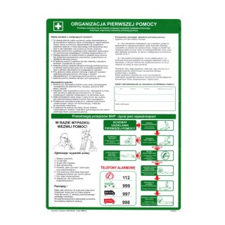 Instrukcja BHP Organizacja Pierwszej Pomocy